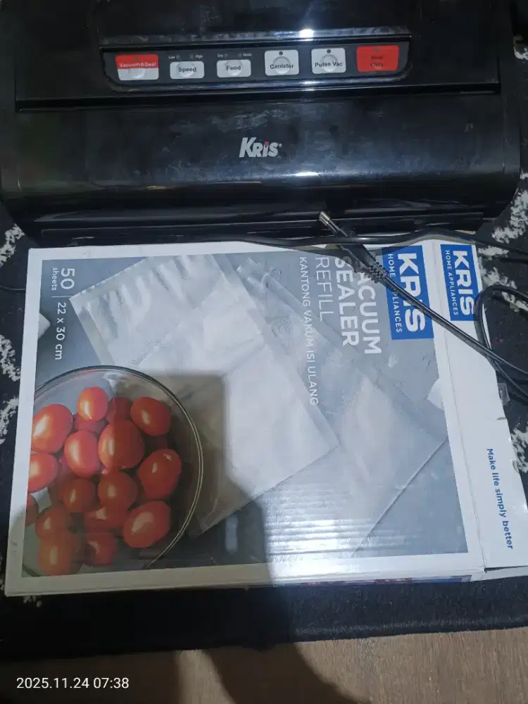 Vacum Sealer Kris Mulus siap pakai