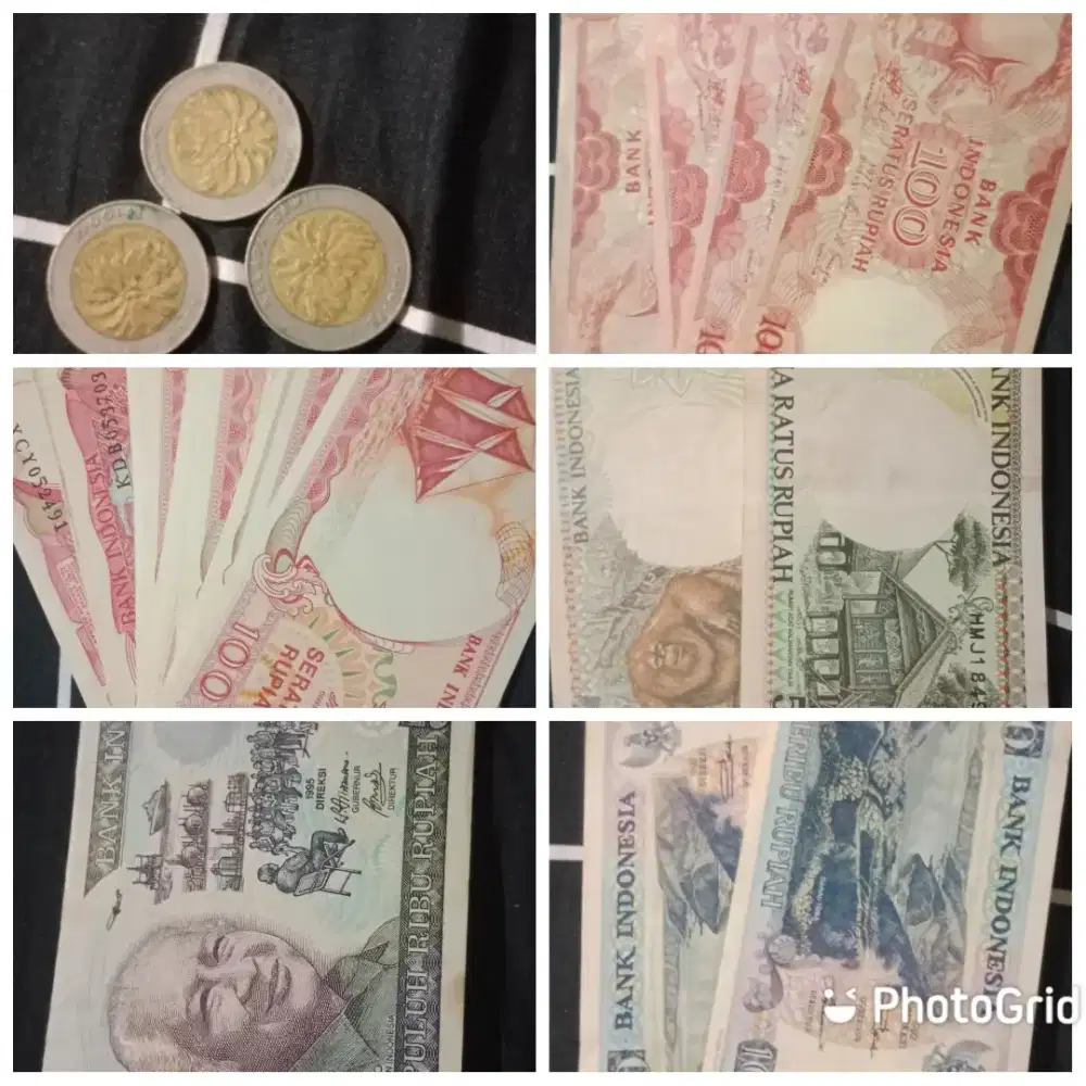 Uang lembaran dn koin kuno