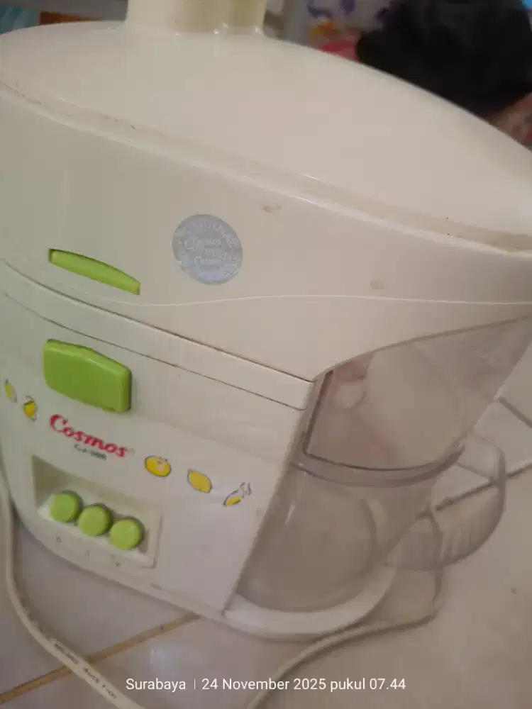 JUAL MURAH JUICER BUAH SAYUR COSMOS BERFUNGSI NORMAL LENGKAP SURABAYA