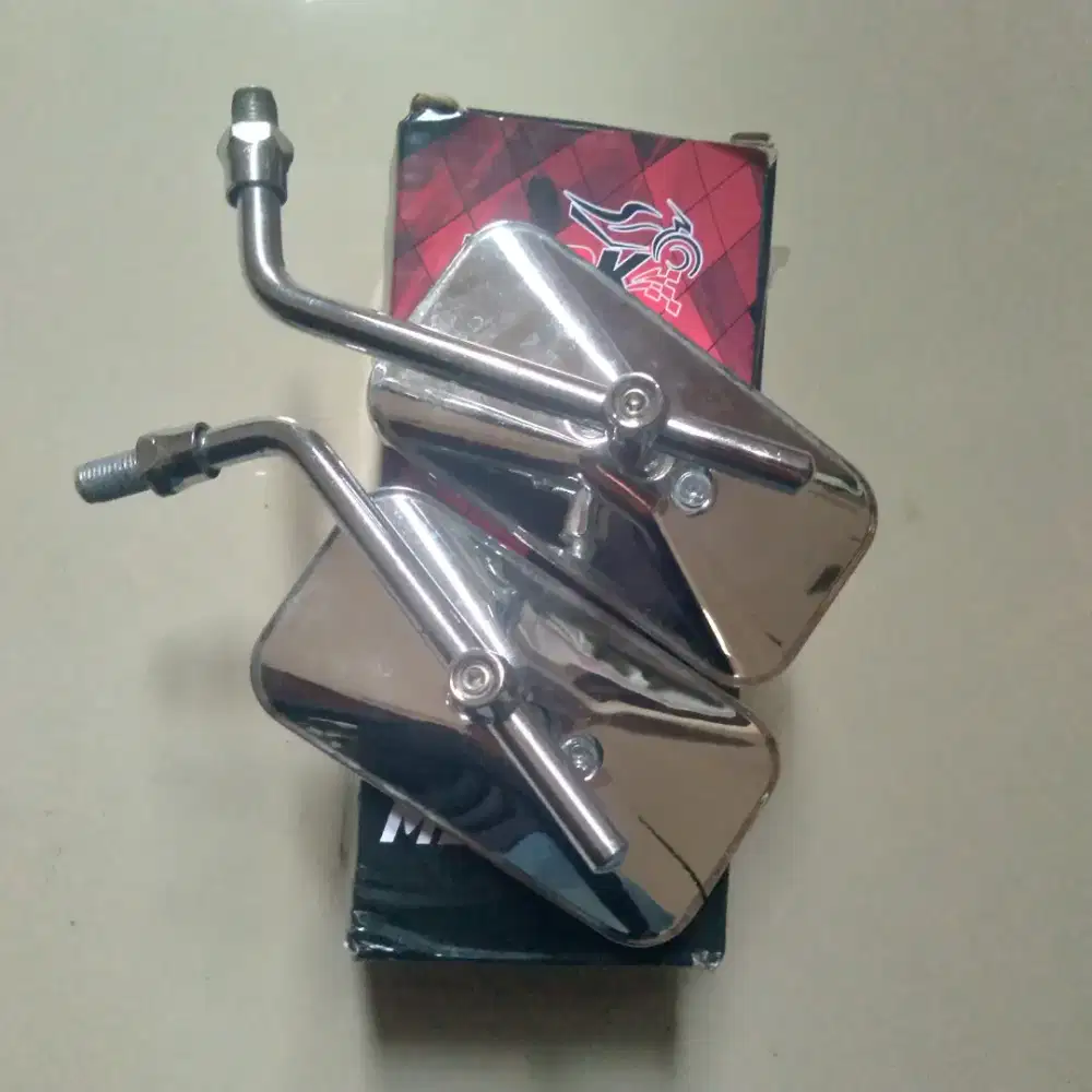 SPION KOTAK CROME BARU RIJEK