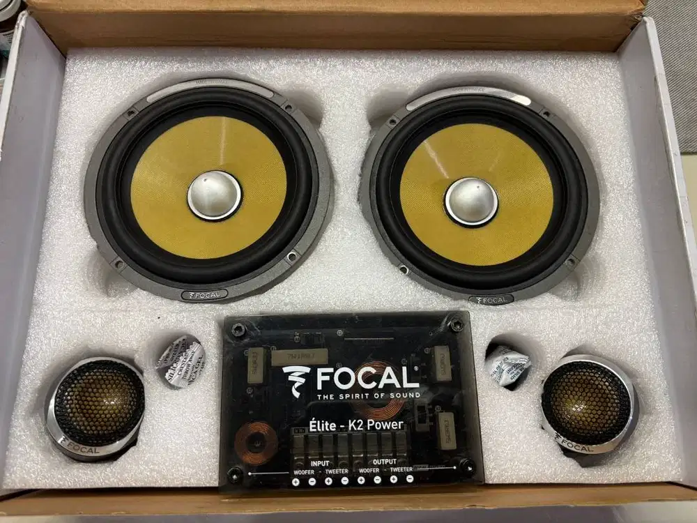 Focal ES 165 KX2 no Flux Audison Blam Alpine