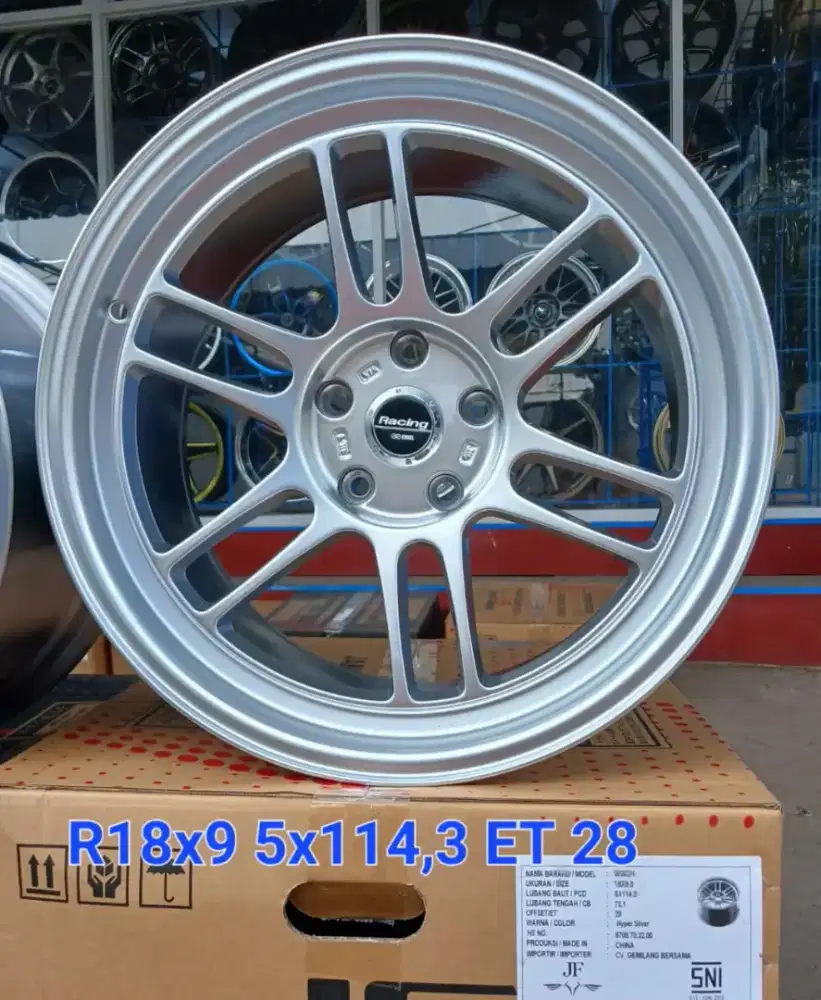 Velg Enkei rpf1 face 2 ring 18x9 pcd 5x114,3 ET 25 reborn zenix