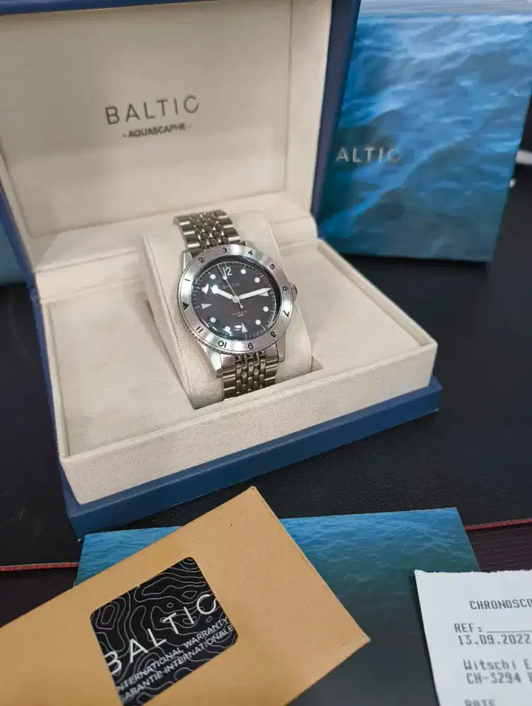 Jam Tangan GMT Automatic Baltic Aquascaphe