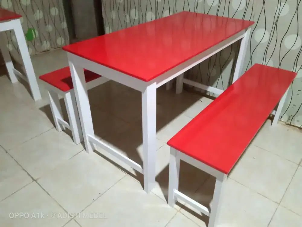 Meja kursi cafe warung kopi promo