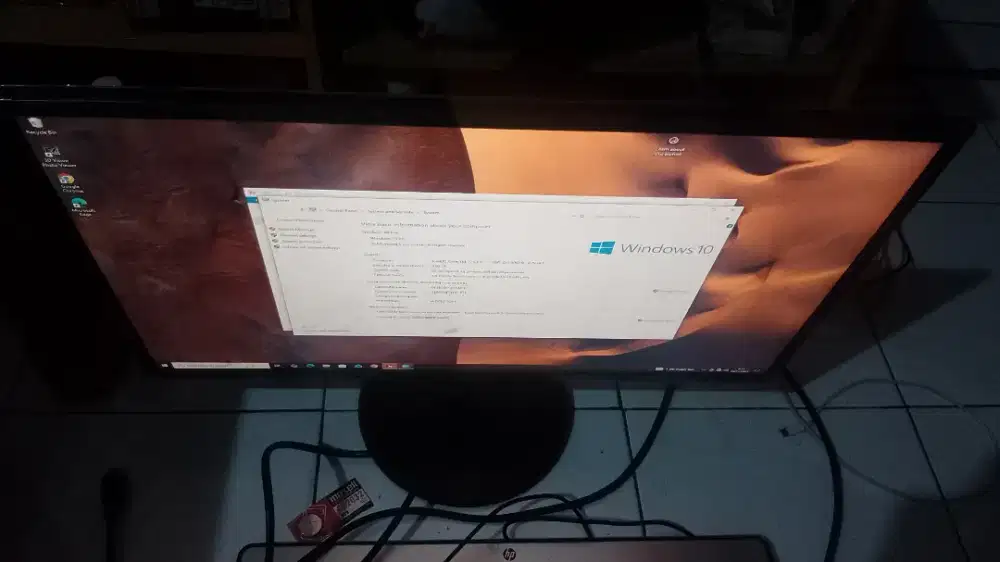 Komputer I7 spek gaming bonus game monitor dan setir