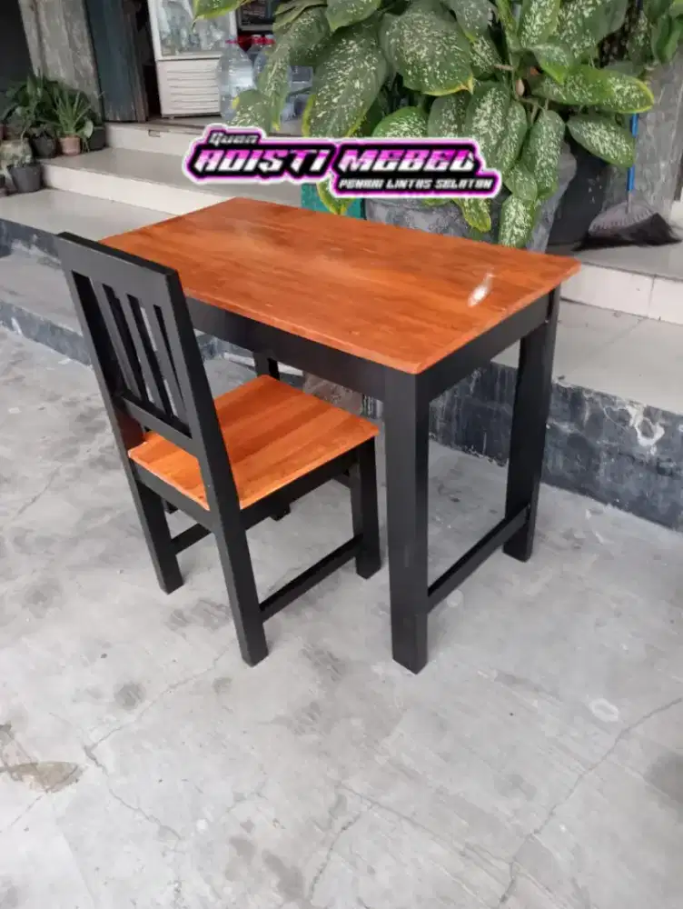 Meja kursi belajar multifungsi