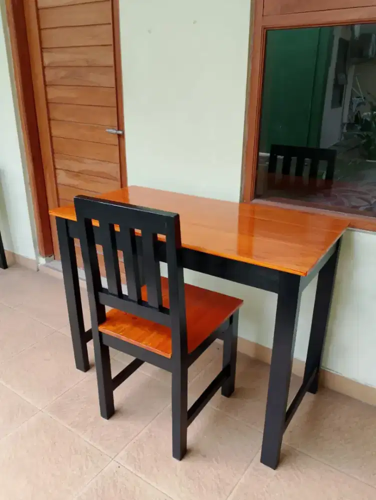 Meja kursi belajar multifungsi