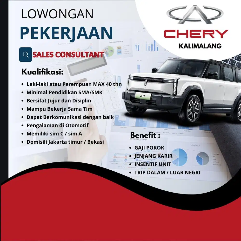 Lowongan sales chery