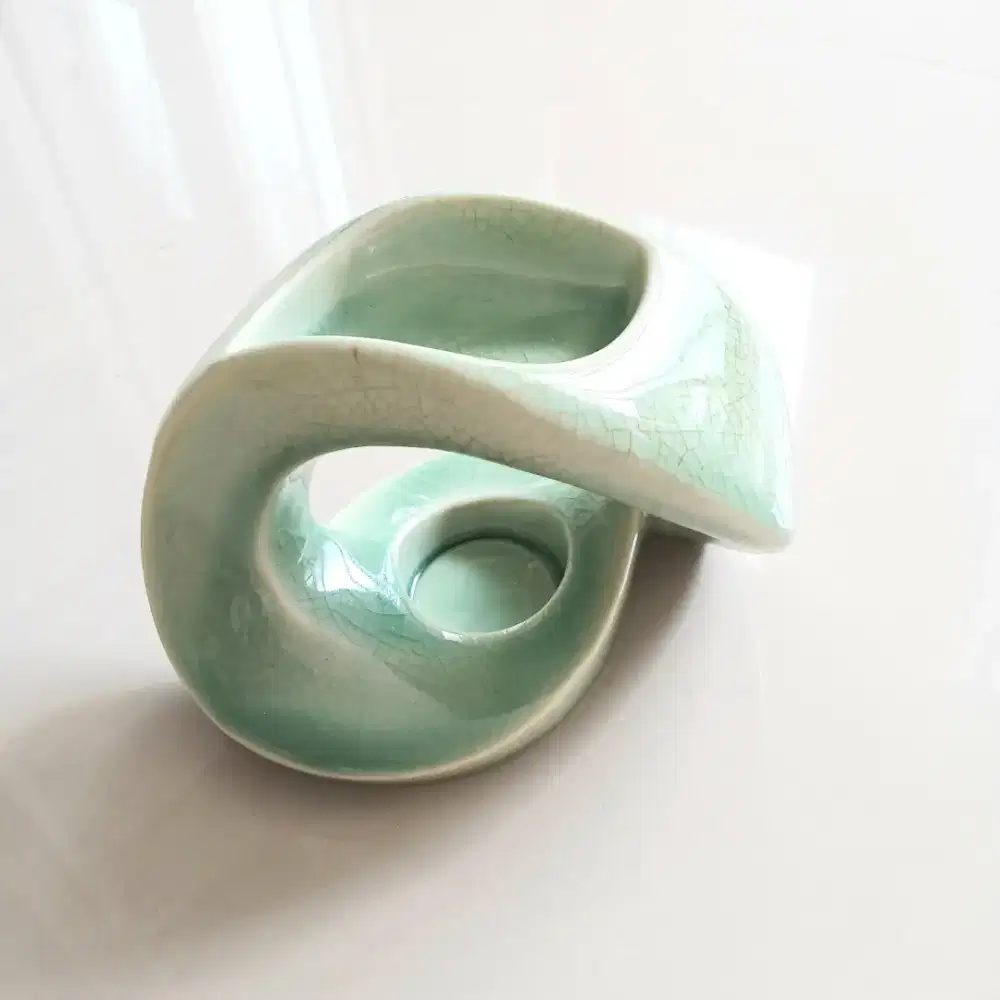 Tungku aromaterapi + lilin 13pcs, preloved