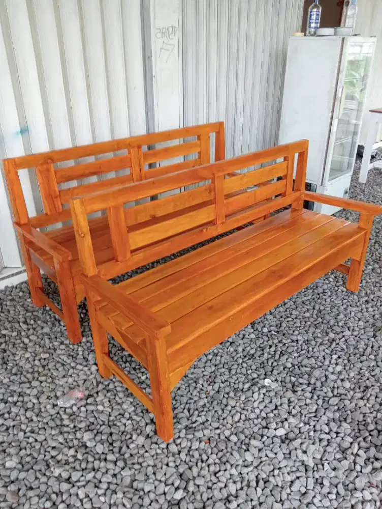 Kursi teras/kursi panjang sandaran