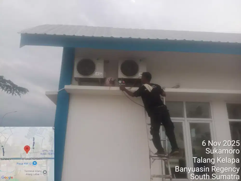 Service AC ,cuci AC 60rb bergaransi.