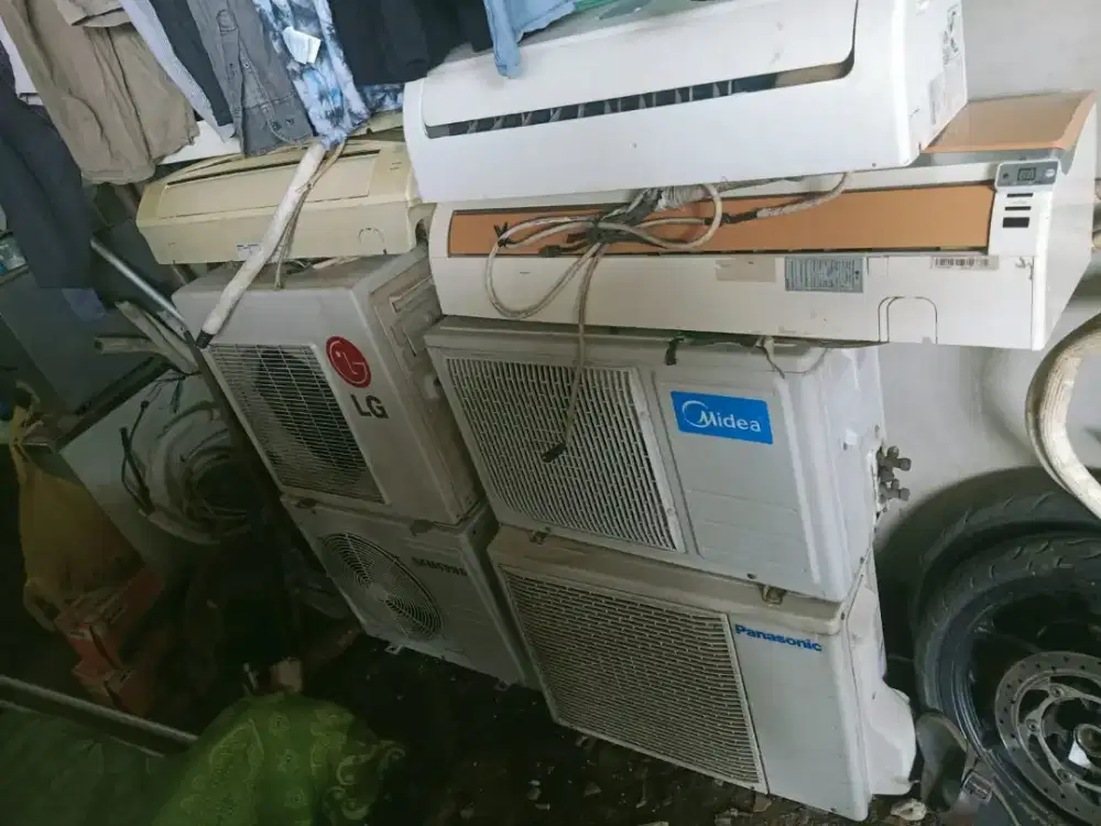 Terima ac bekas rusak