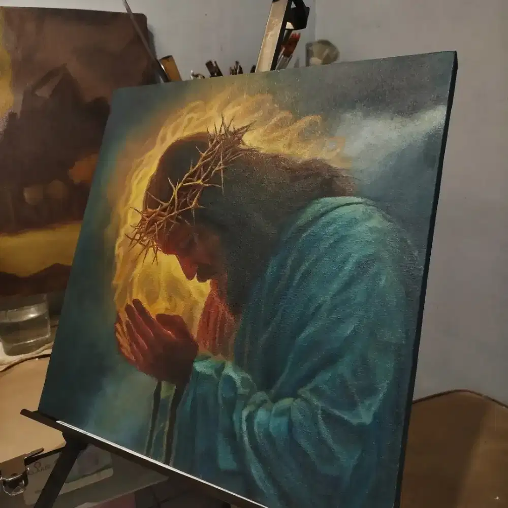 Lukisan Biblical Art - Ya Bapa, ampuni mereka