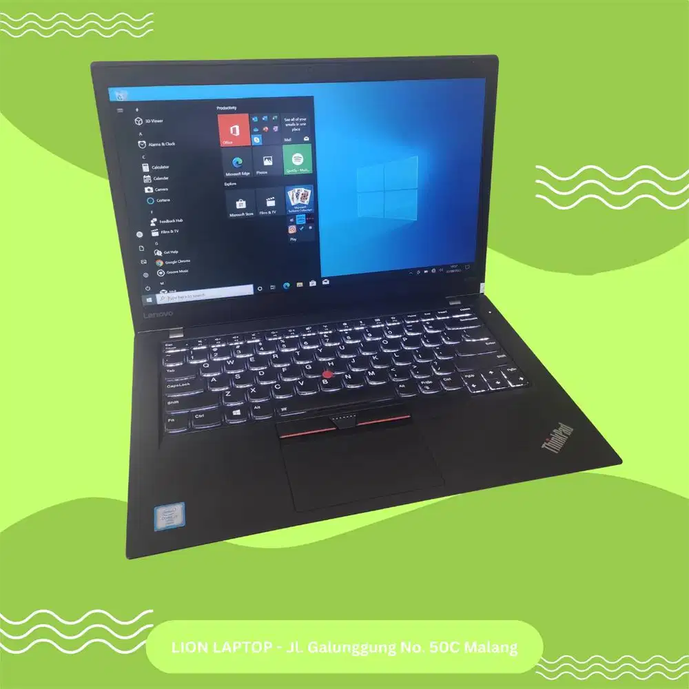 RAM 8GB SSD 256GB Core i5 Touchscreen SLIM Lenovo Thinkpad T470s [24|1