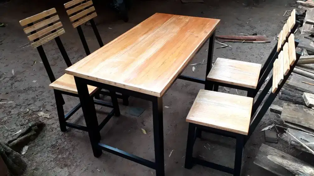 Set meja resto,cafe,kedai