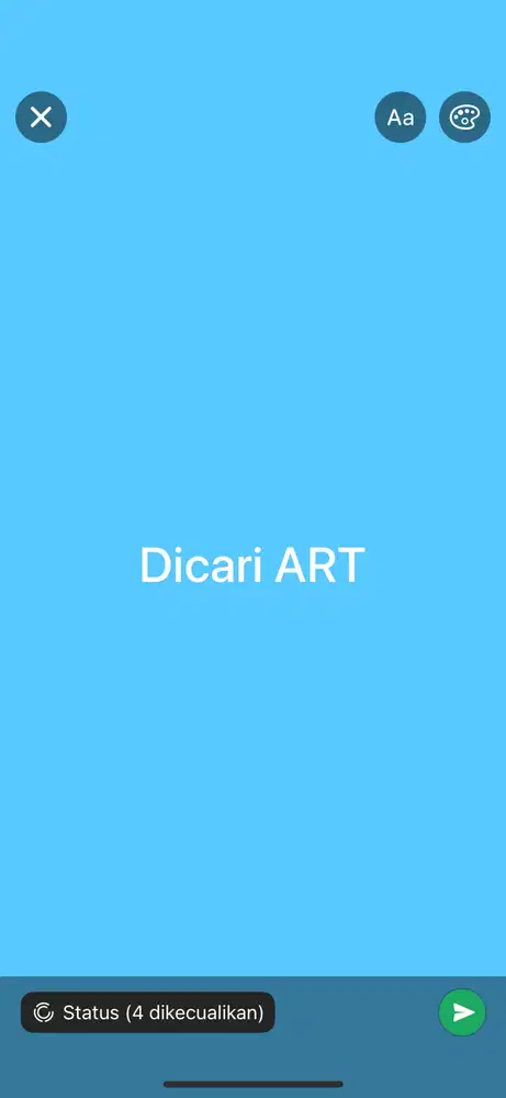 Dibutuhkan segera ART