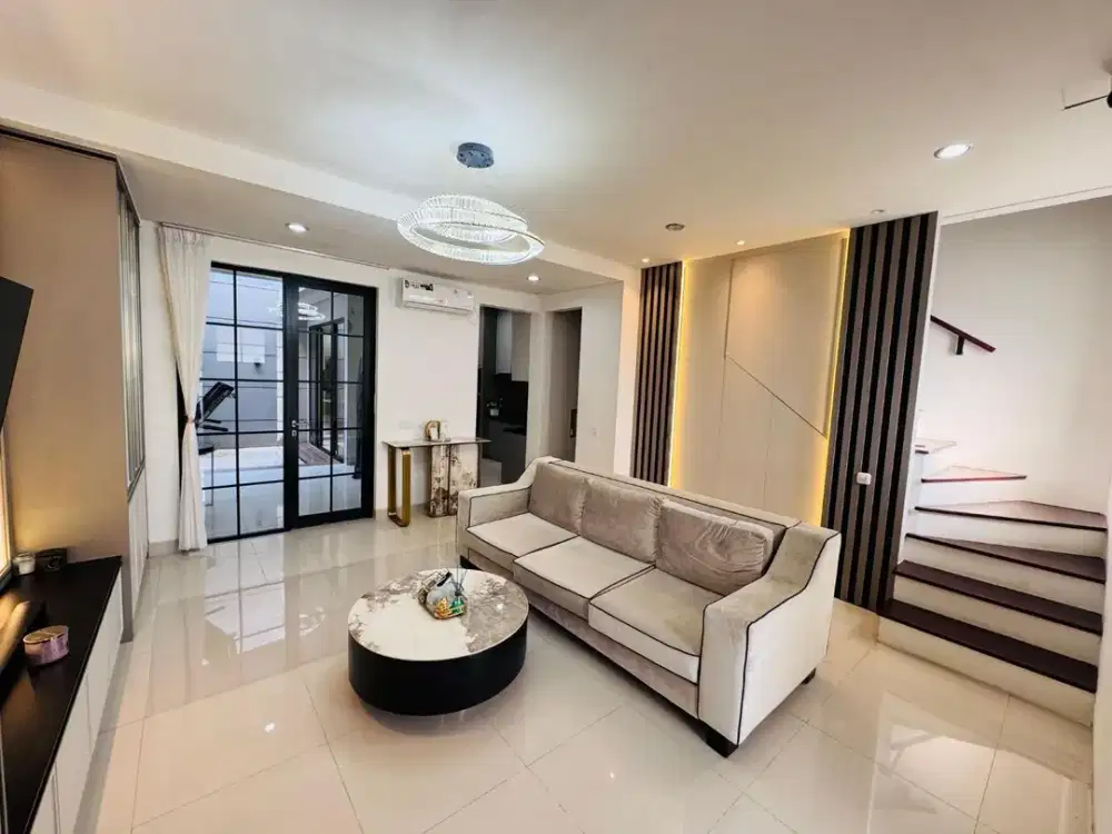 Rumah Full Furnish Interior Graha Natura Cluster Depan Hanya 2Man