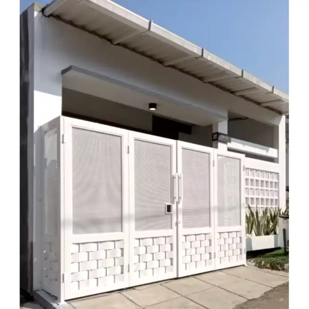 Bengkel las tralis kanopi tangga pintu pagar balkon tangga