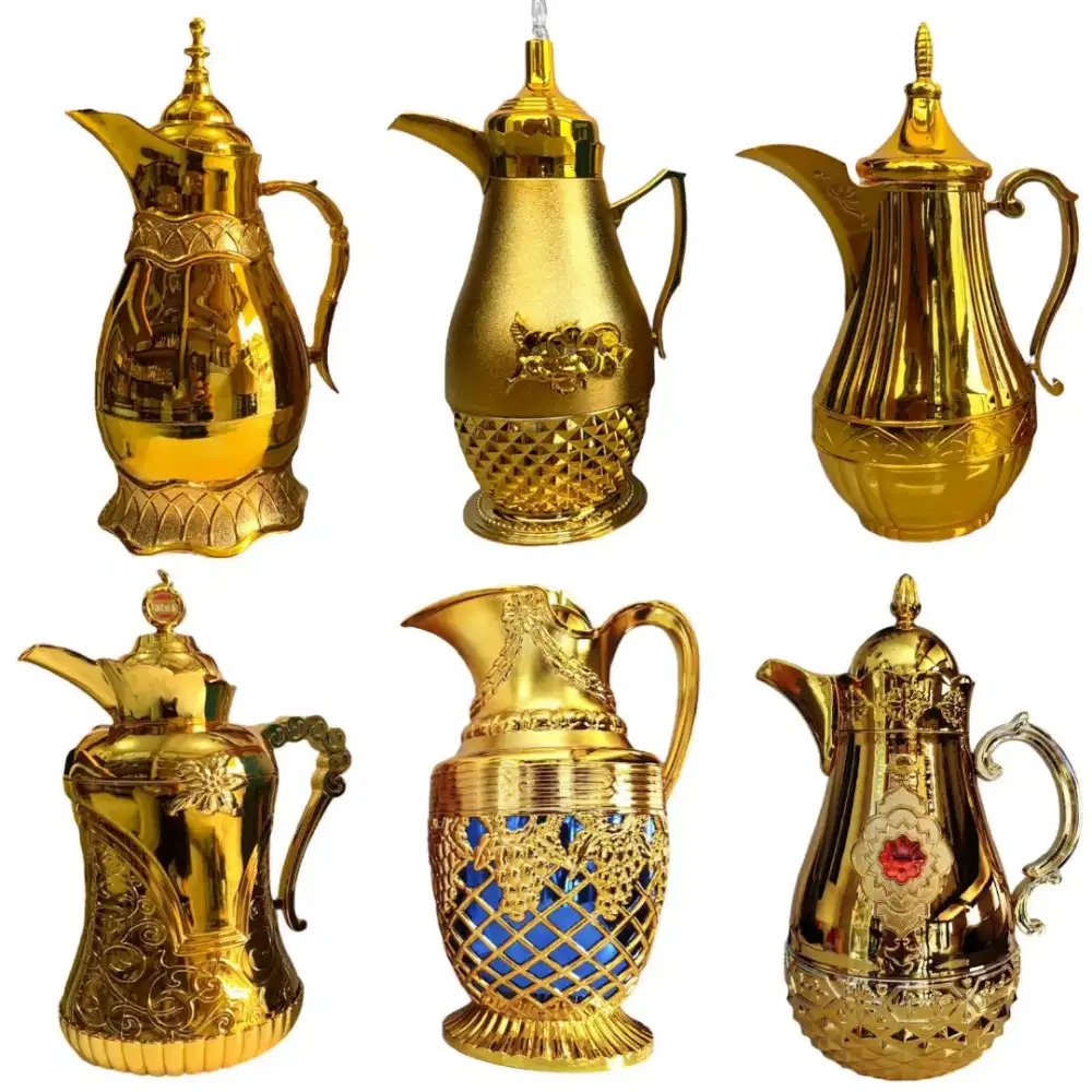 Termos Air Panas & Pajangan emas 1 Liter