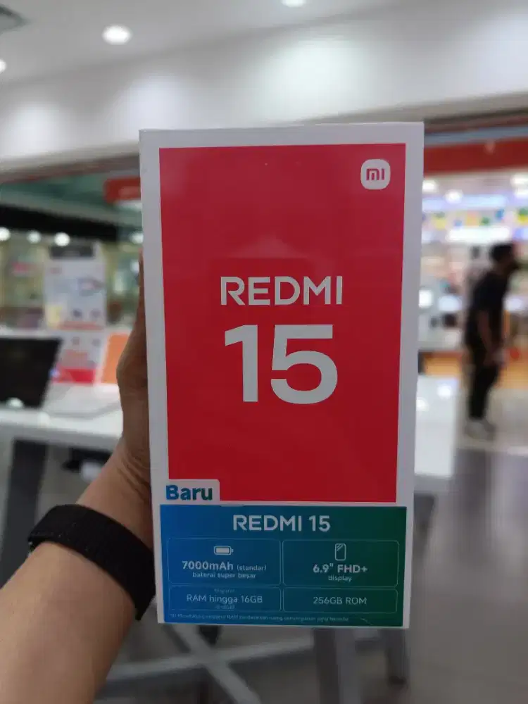 Redmi 15 Ram 8+8/256 Garansi resmi Xiaomi 15 bulan