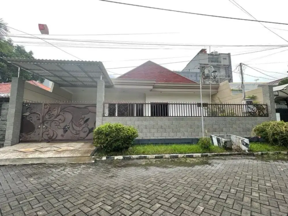 Rumah 1 Lantai Di Manyar Kertoarjo Surabaya Siap Huni