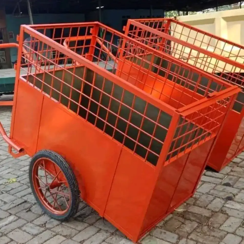 Spesialis buat trmpahan grobak sampah