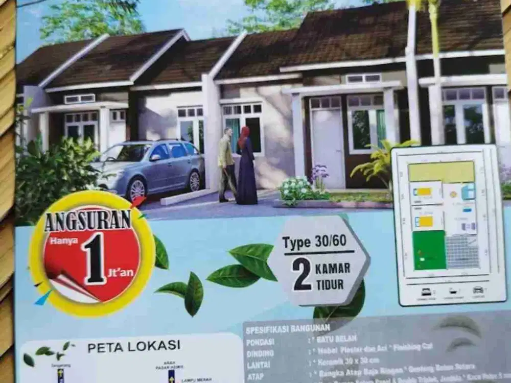 Dijual Rumah Subsidi sudah Ready