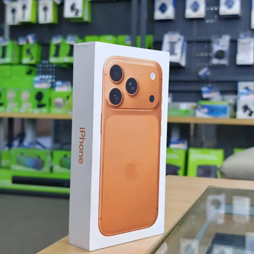 IPHONE 17 PRO 256 COSMIC ORANGE GARANSI RESMI