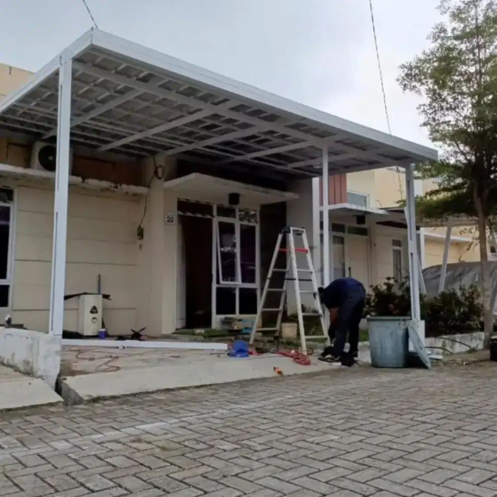 Pasang kanopi baja ringan promo