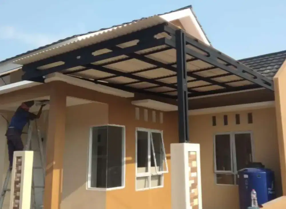 Pasang kanopi baja ringan promo