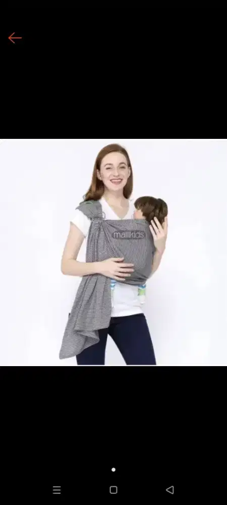 Preloved gendongan malil kids