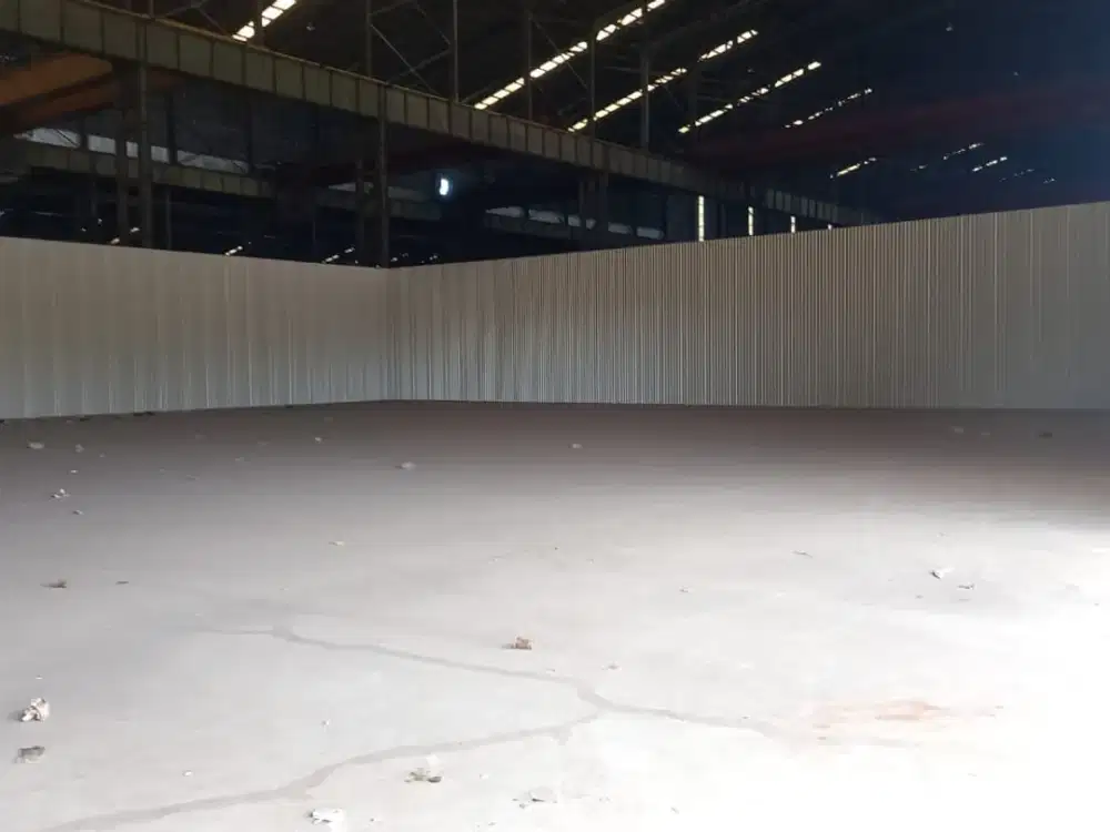 Disewakan Gudang ex Pabrik di Bekasi