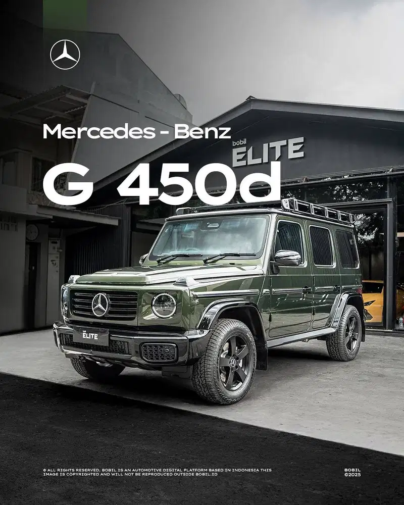 2026 Mercedes-Benz G450d – Professional Package