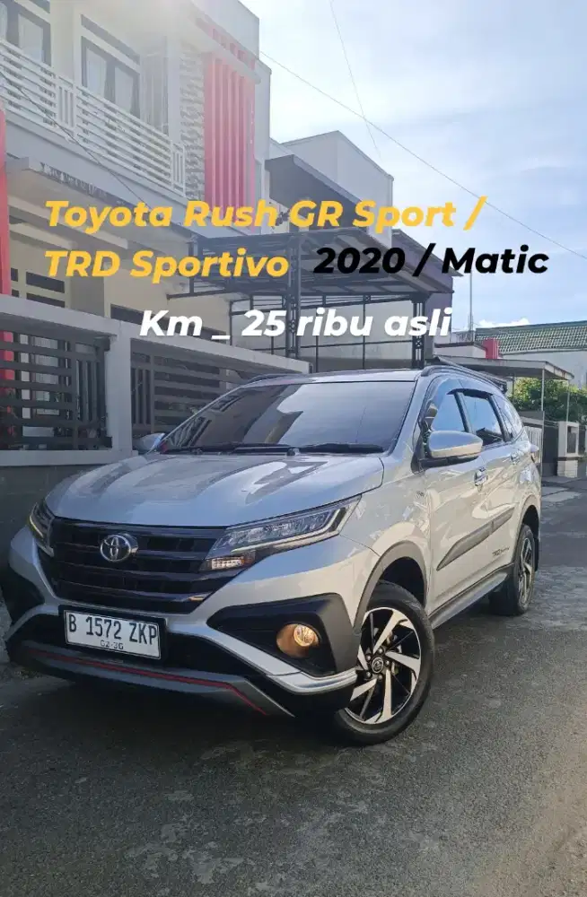 TOYOTA RUSH GR SPORT TRD SPORTIVO MATIC. KM_25 RIBU ASLI