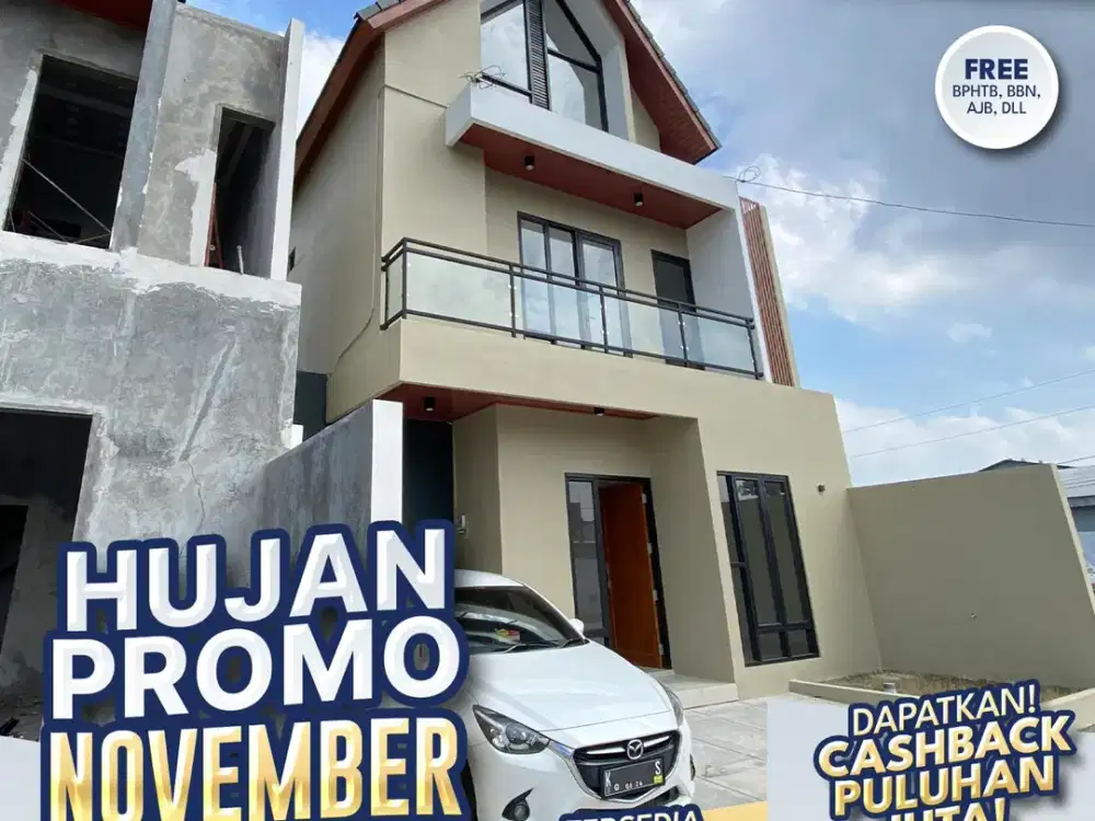 Perumahan Mewah 2 Lantai Terdekat dari RS Moewardi Solo