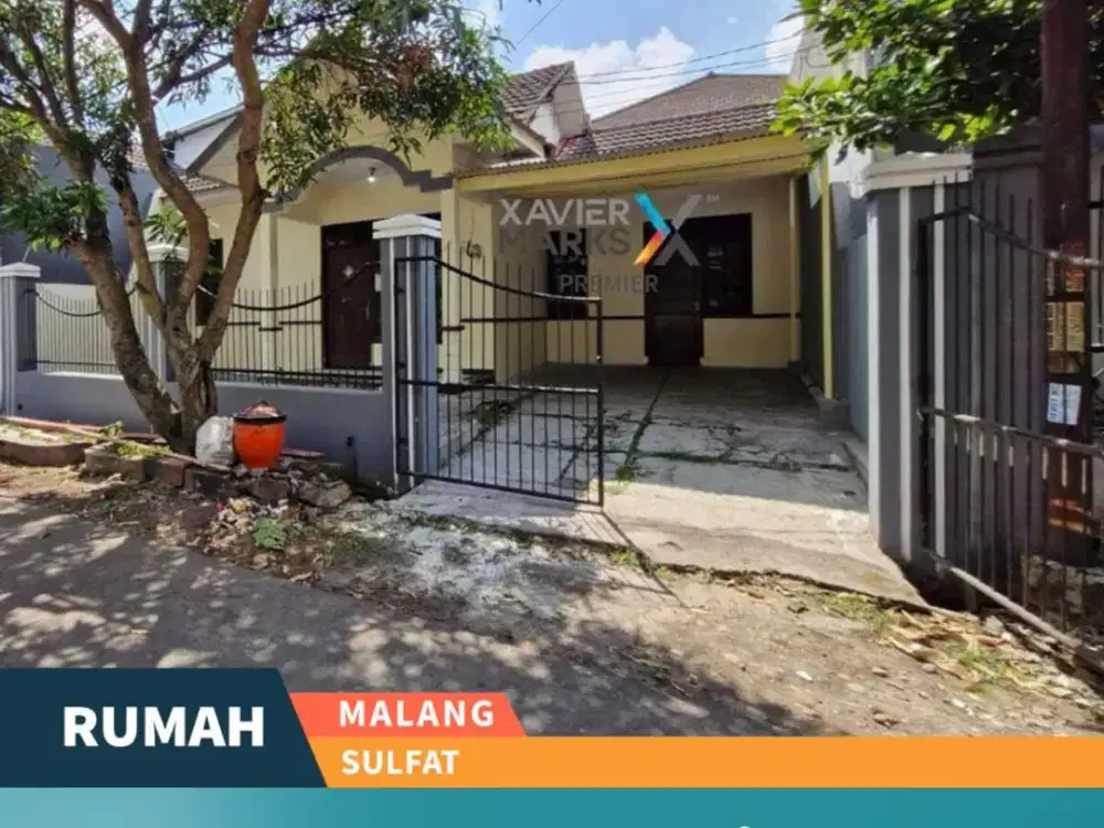 Dijual Rumah Terawat Siap Huni di Sulfat Malang