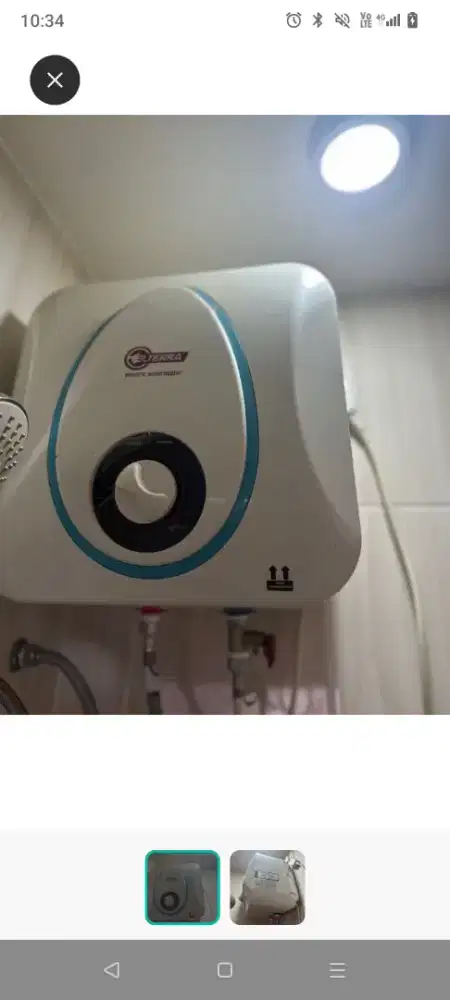 WATER HEATER ELTERRA 15 ltr