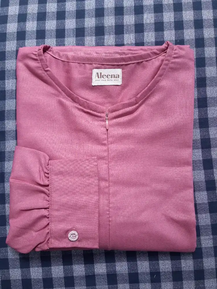 Gamis A-line Basic Toyobo Fofu