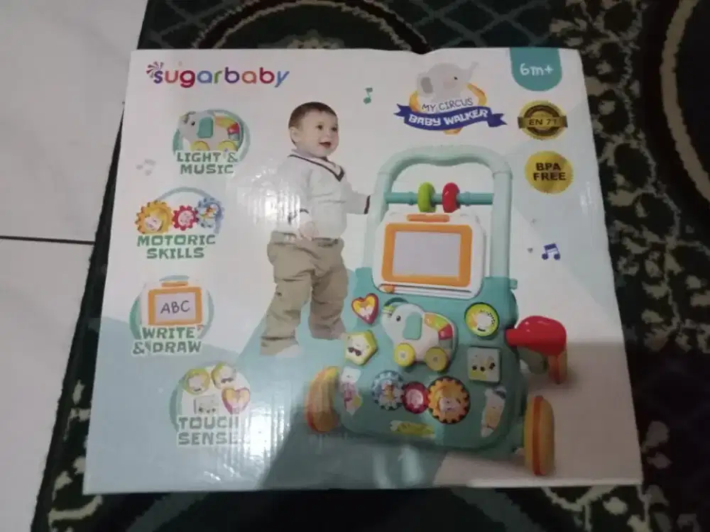 Push Walker Sugar Baby untuk belajar jalan bayi second