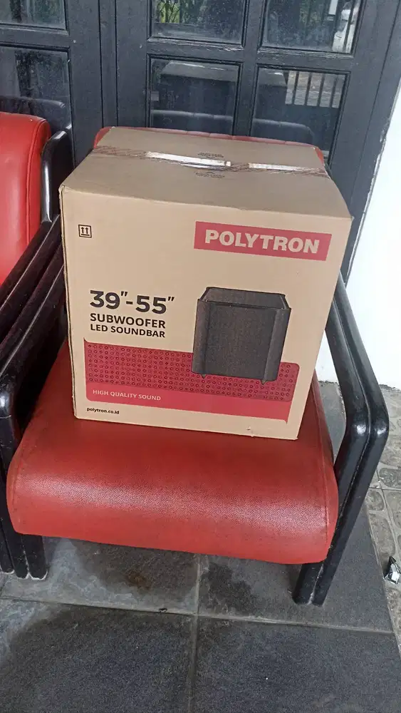 SUBWOOFER LED SOUNDBAR POLYTRON 39' - 55' NEW SEGEL