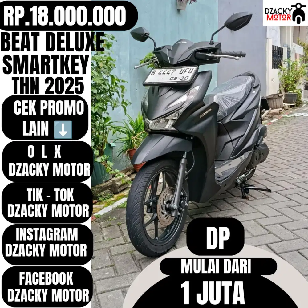 BEAT DELUXE SMARTKEY THN 2025 SECOND LIKE NEW
