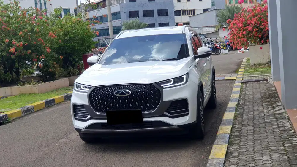 Km12rb chery tiggo 8 premium 2024 putih sunroof