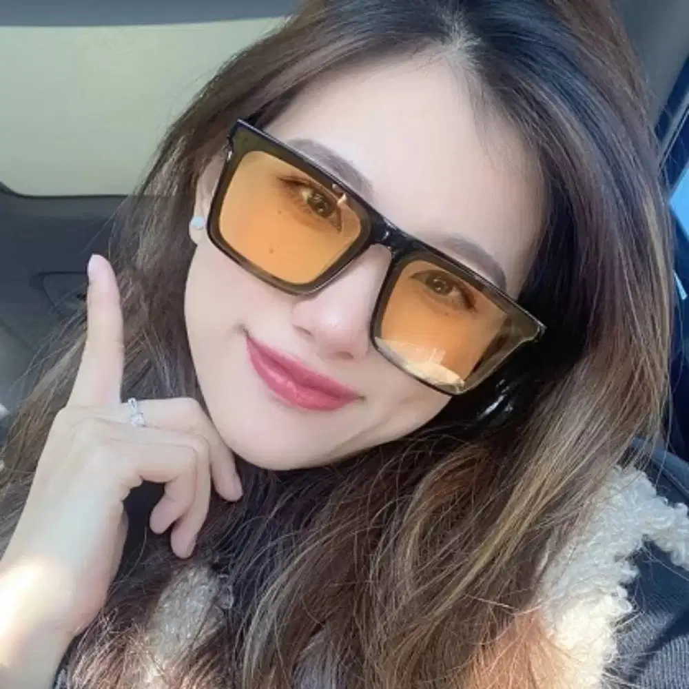 Kacamata Fashion Retro Unisex Pria Wanita Korea Style