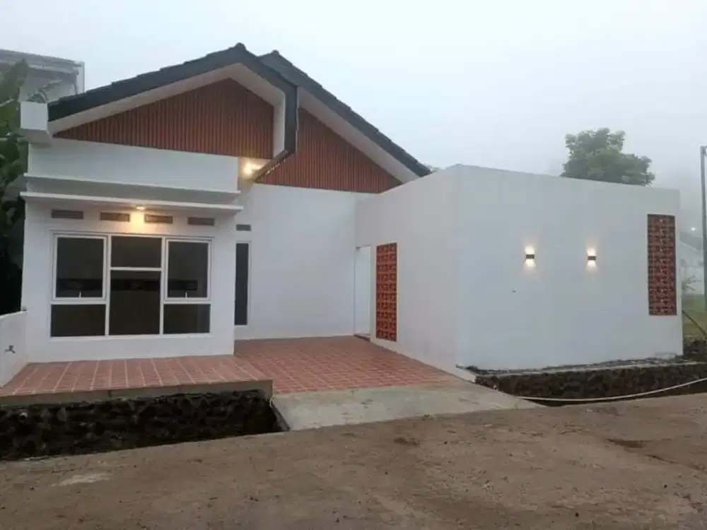 Rumah konsep villa perum segala herang residence subang