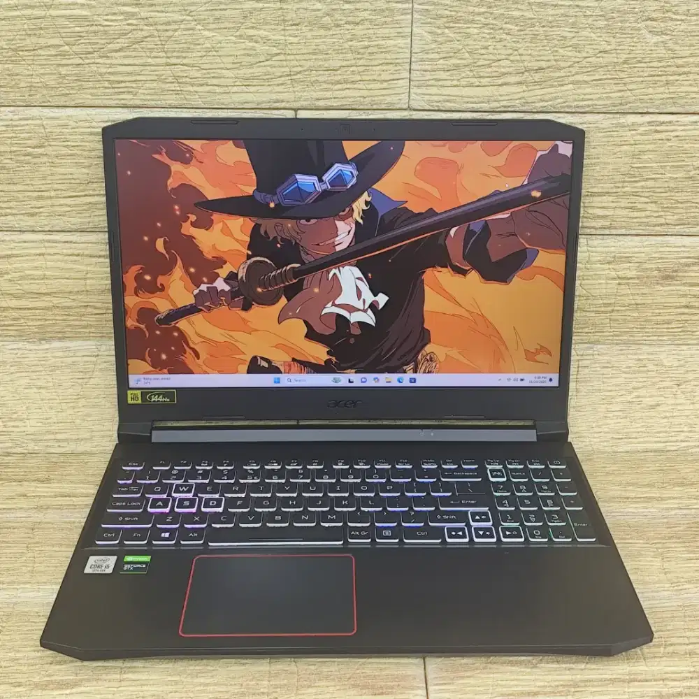 Acer Nitro 5 AN515-55 Core I5-10300H RAM 8GB SSD 512GB GTX 1650 TI