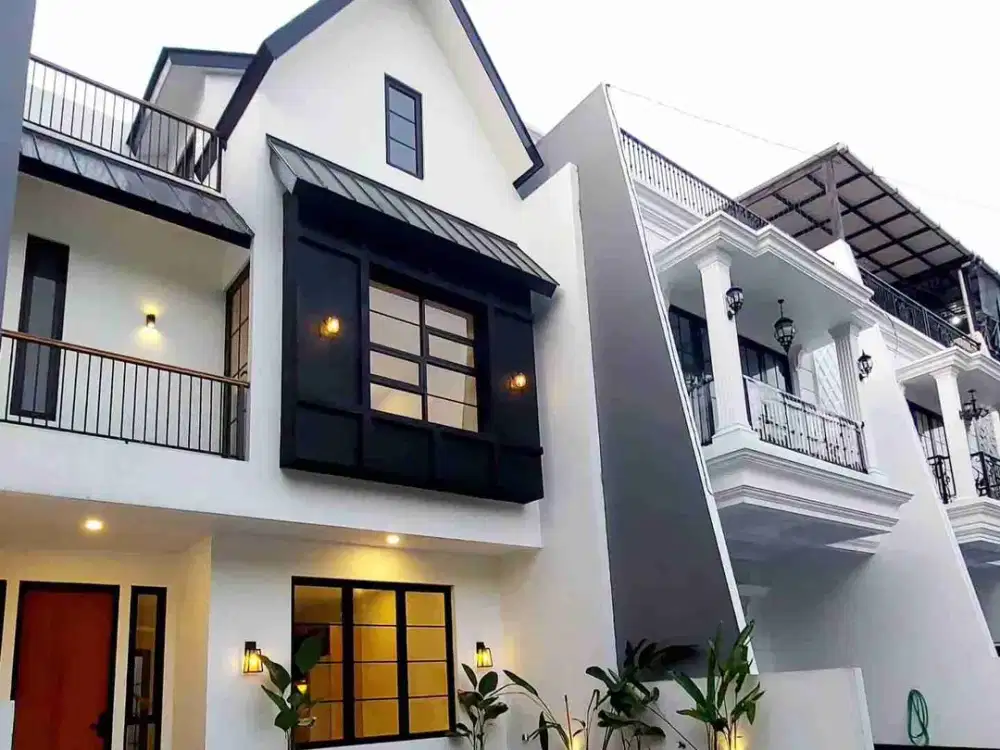 Rumah 3 Lantai Cluster SHM 5+1 Kamar Luas 200m Jagakarsa Jakarta Selatan