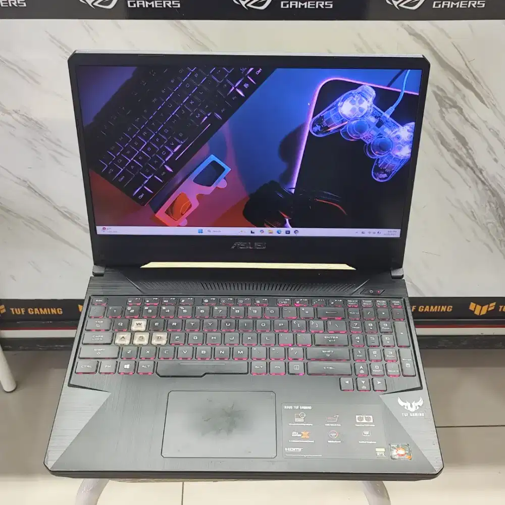 Laptop 2nd GM ASUS TUF FX505DV Ryzen 7 3750H 16GB SSD 512GB RTX 2060