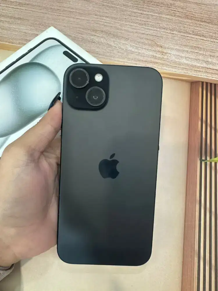 iPhone 15 Plus 512GB Black BH 90% Eks iBox Lengkap