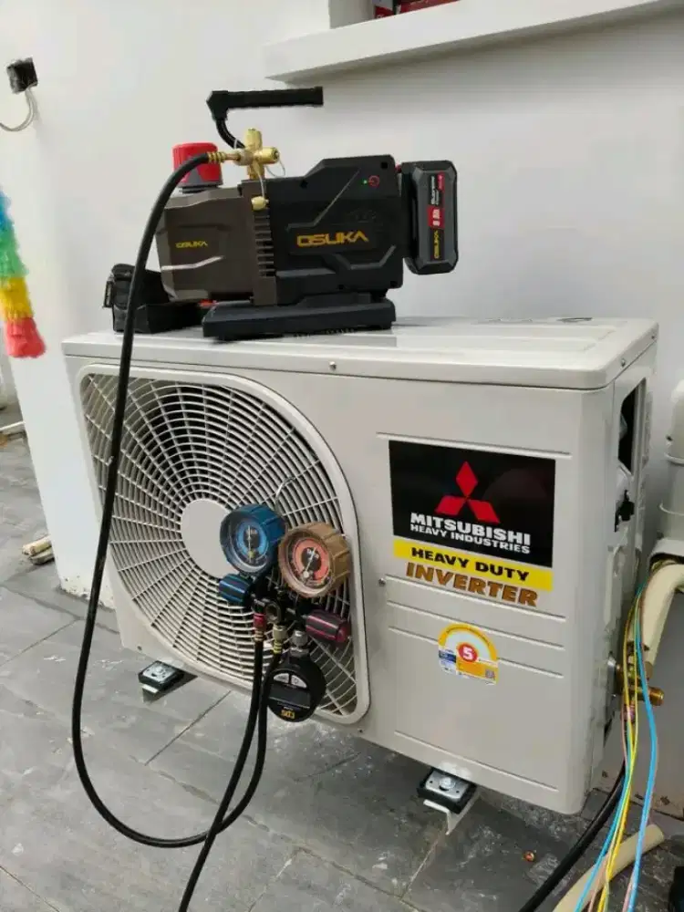 SERVICE AC KULKAS MESIN CUCI POMPA AIR BONGKAR PASANG AC