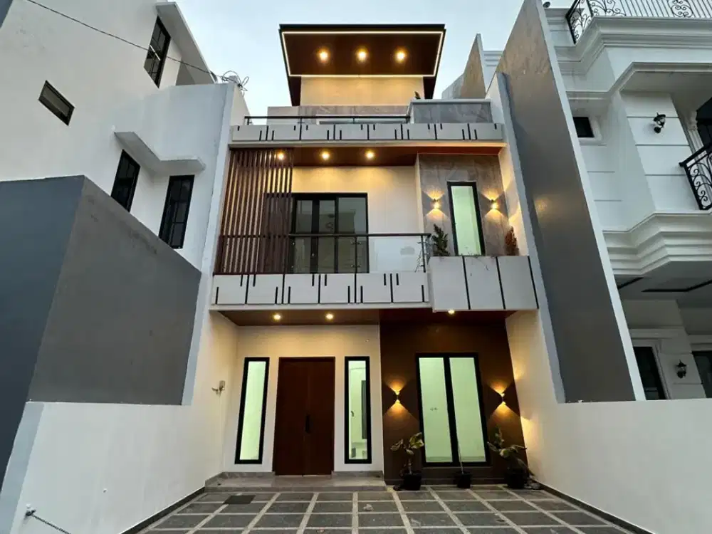 Dijual Rumah Cluster Modern Minimalis Rooftop di Jagakarsa Jakarta Selatan